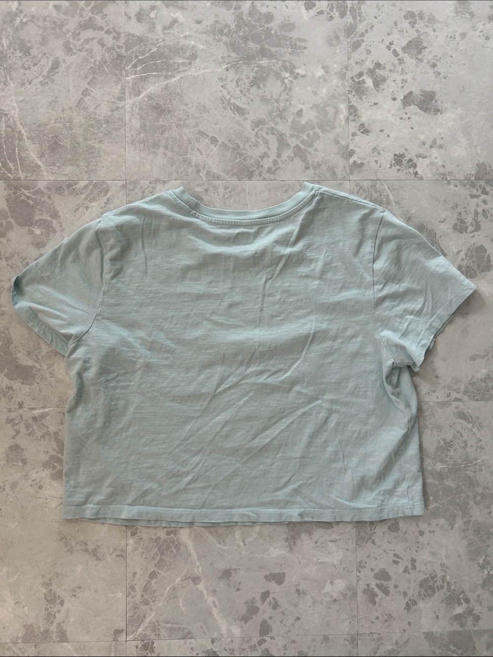 Levi's Light Blue Death Valley Graphic Crop Top - Picture 3 of 3